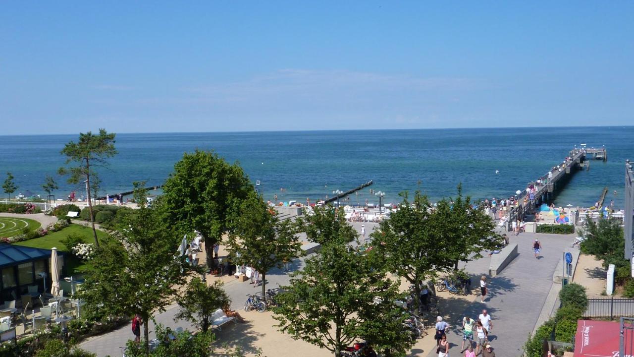 Atlantik 3.07-3Zi.-Meerblickwohnung Ostseebad Kühlungsborn エクステリア 写真